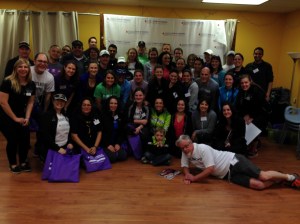 The Summer TNT triathlon team