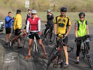 Our group, about to ride the 3 Bears 