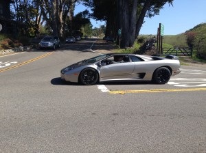 Flyin' like that row of Lamborghinis that drove past! 