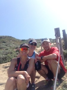 About to crush the sand ladder with Tammy and Alex! 