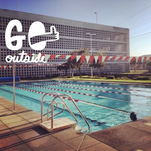 Friday evening swim. Beautiful day!!