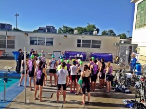 Getting all of the instructions for the triathlon(s)!