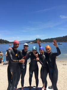 Suited up and ready to swim!