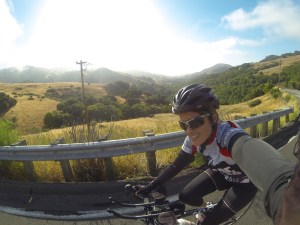 Climbing to Big Rock