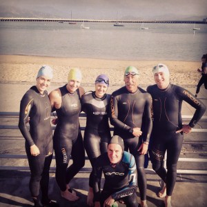 Getting ready to swim! 