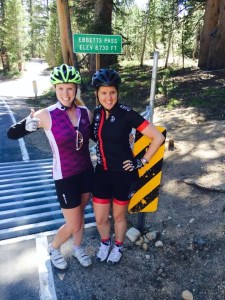 Tami and I made it to the top! 