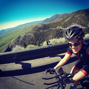 All smiles climbing up Kingsbury