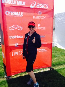 Thumbs up at the race expo