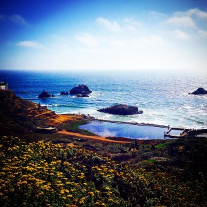 Sutro Baths. View from my run.