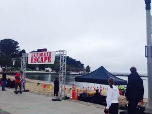 Swim event at Aquatic Park