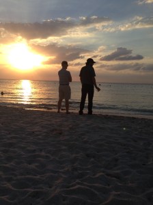 Father/Son Sunset 